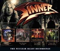 SINNER / The Nuclear Blast Recordings (4CD Box)