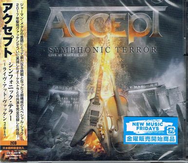 ACCEPT / Symphonic Terror -Live at Wacken 2017 (2CD/国内盤）