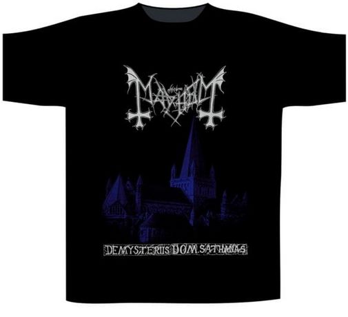 MAYHEM / De Mysteriis Dom Sathanas (T-SHIRT/M)