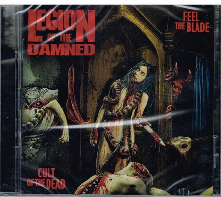 LEGION OF THE DAMNED / Feel the Blade + Cult of the Dead (2CD) (2018 reissue)