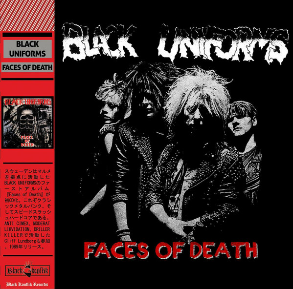 BLACK UNIFORMS / Faces of Death (digi) CDIIII