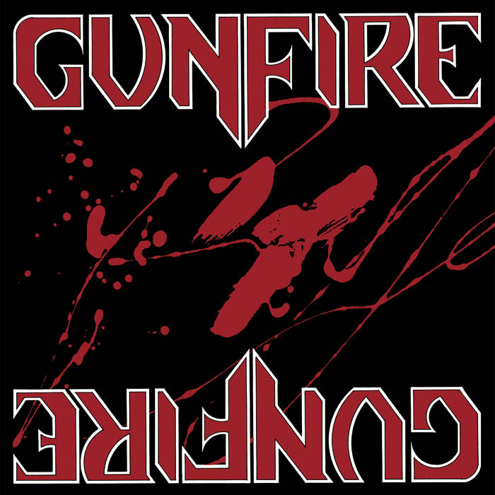 GUNFIRE / Gunfire + DEMO (2019 reissue)(LP/100 limited RED Vinyl/CD付き）