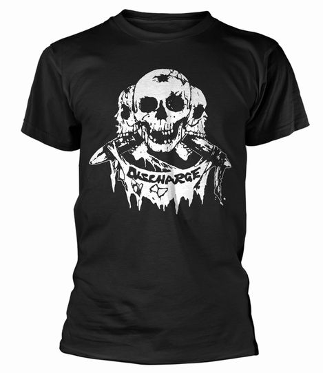 DISCHARGE / 3 Skulls (T-SHIRT/M)