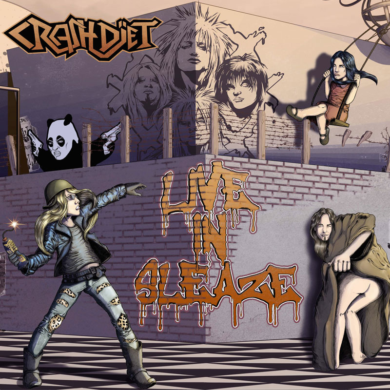 CRASHDIET / Live in Sleaze (digi)