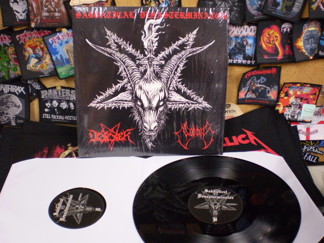 SABBAT / DESASTER / Sabbatical Desasterminator (2LP/Black/T-shirt M/Patch)