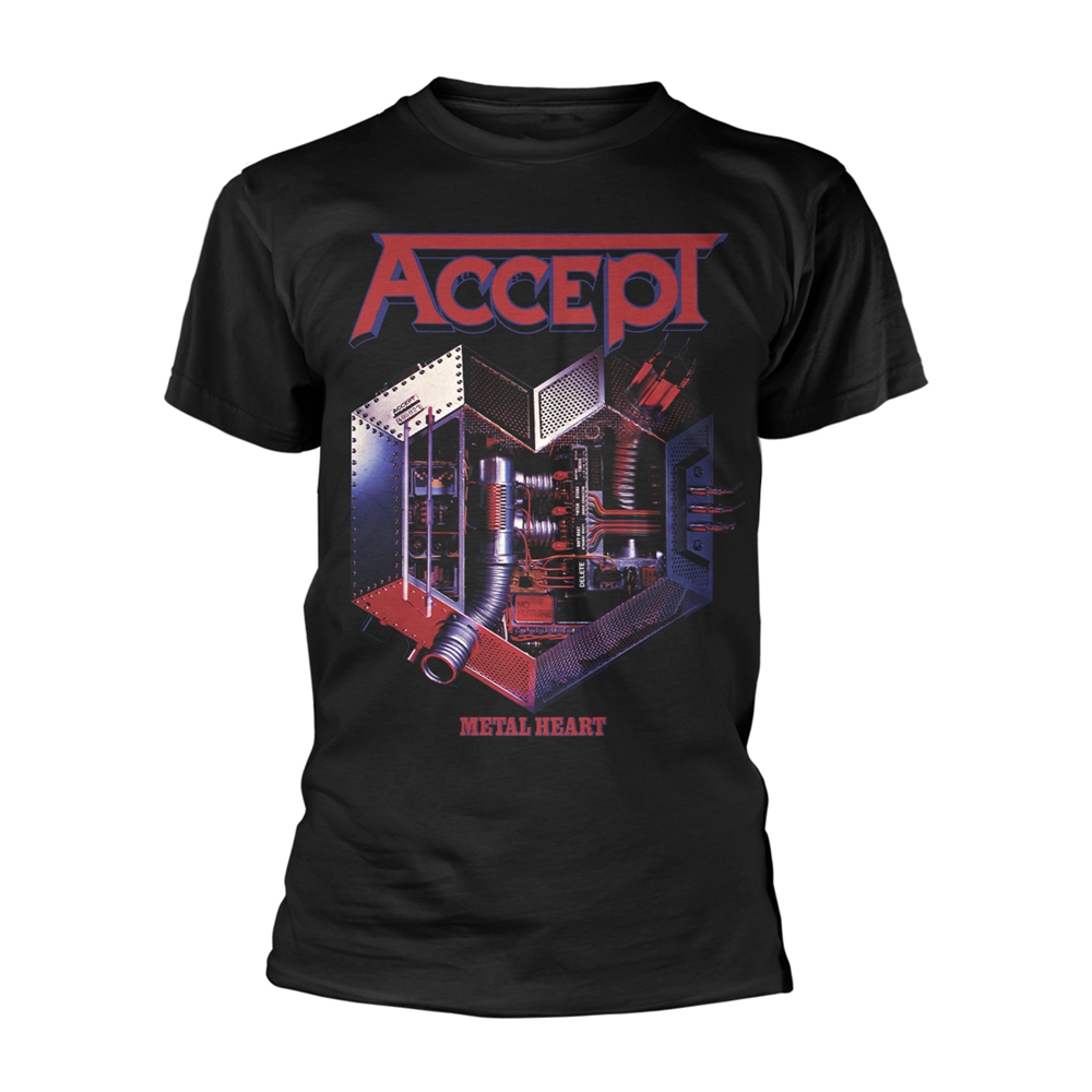 ACCEPT / Metal Heart T-SHIRT (L)