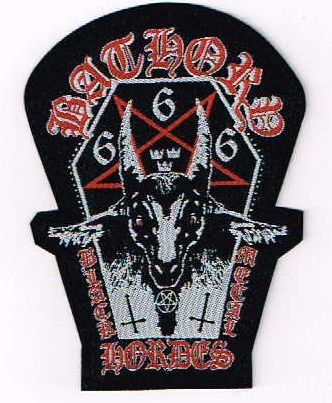 BATHORY / horde front SHAPED (SP)