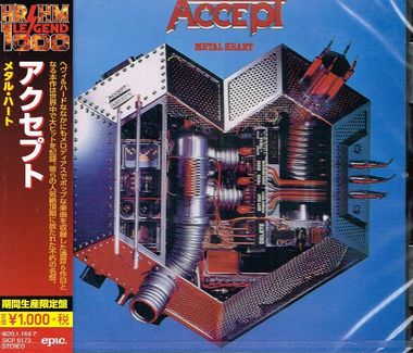 ACCEPT / Metal Heart  (Ձj HR/HM Legend 1000