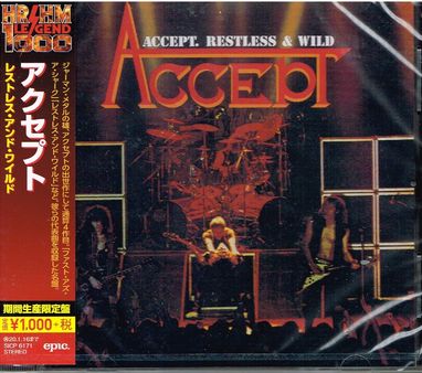 ACCEPT / Restless & Wild  (国内盤） HR/HM Legend 1000