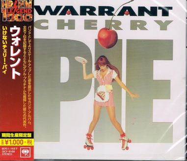WARRANT / Cherry Pie  (国内盤） HR/HM Legend 1000