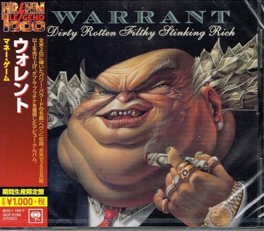 WARRANT / Dirty Rotten Filthy Stinking Rich   (Ձj HR/HM Legend 1000