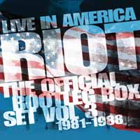 RIOT / Live in America The Official Bootleg Box set vol.3 1981-1988 (6CD Box)