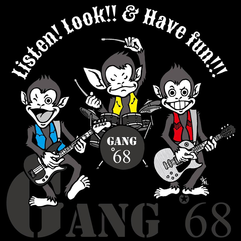 GANG '68 / Listen！Look !! Have Fun !! (ピック付）