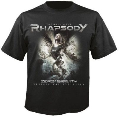 RHAPSODY TURILLI / LIONE / Zero gravity T-SHIRT (M)