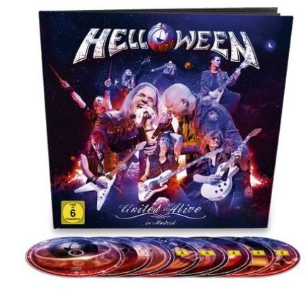 HELLOWEEN / United Alive Earbook (3CD+3DVD+2BluRay)