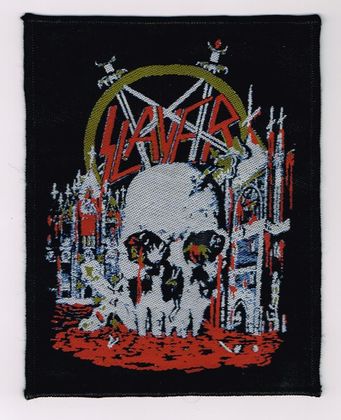 SLAYER / South of Heaven Pentagram logo (SP)