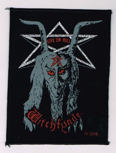 WITCHFYNDE / Give'em Hell BLACK Border (SP)