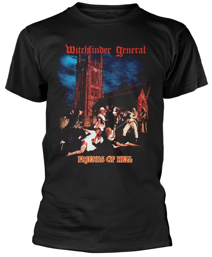 WITCHFINDER GENERAL / Friends of Hell T-SHIRT @yiz@