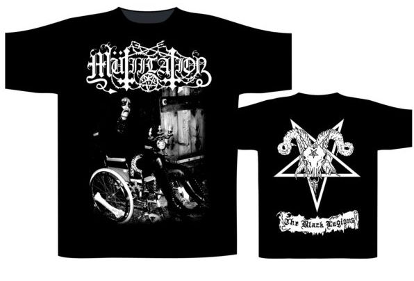 MUTIILATION / The Black Legions T-SHIRT (M)