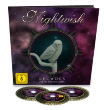 NIGHTWISH / Decades: Live in Buenos Aires Earbook (2CD+Bluray)