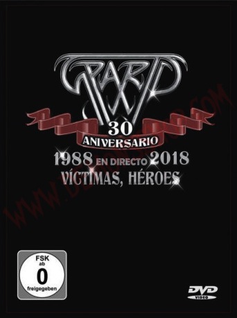 SPARTO / 30 aniversario - 1988 en directo 2018 - Victimas heroes (CD+DVD) 1st&ＥＰ再発！