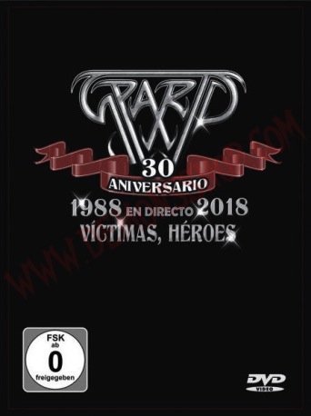 SPARTO / 30 aniversario - 1988 en directo 2018 - Victimas heroes (CD+DVD) 1st&doĔI