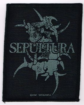 SEPULTURA / logo grey (SP)