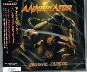 ANNIHILATOR / Ballistic Sadistic (Ձj