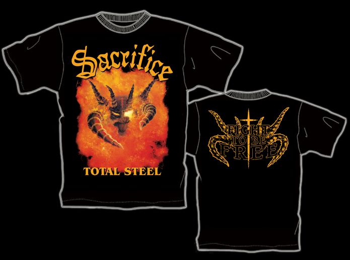 SACRIFICE / Total Steel (T-Shirt) M size
