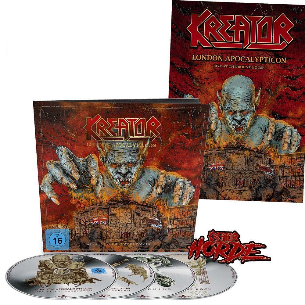 KREATOR /  London Apocalypticon - Live at the Roundhouse (Earbook)