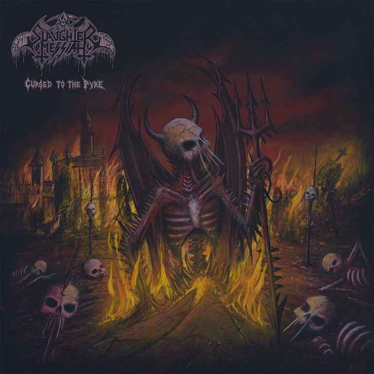 SLAUGHTER MESSIAH / Cursed to the Pyre (slip)