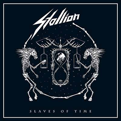 STALLION / Slaves of Time (LP/Black & White vinyl)