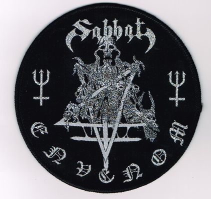 SABBAT / Envenom Silver Letter CIRCLE (SP)