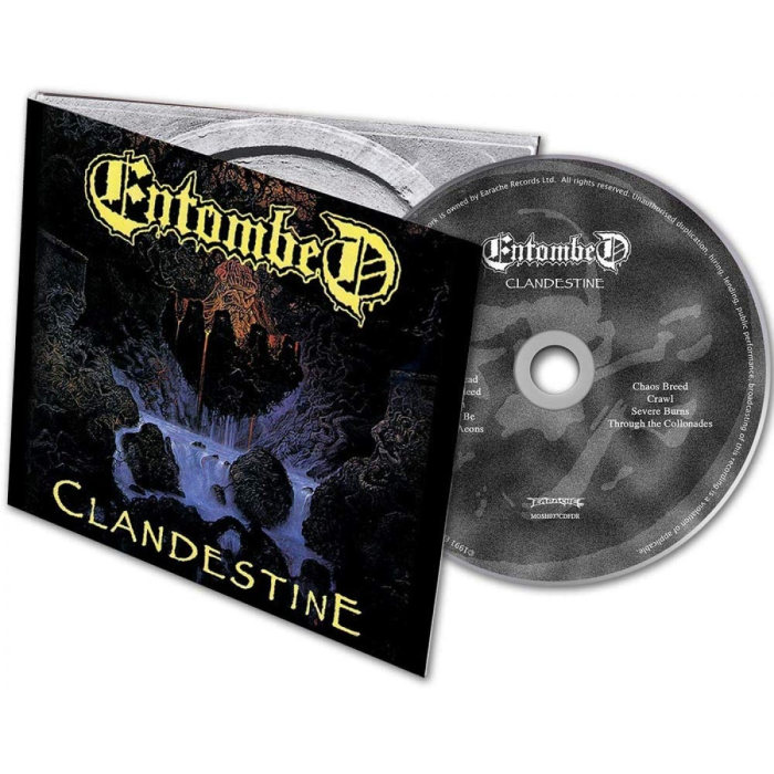 ENTOMBED / Clandestine (2019 reissue/digi/FDR)