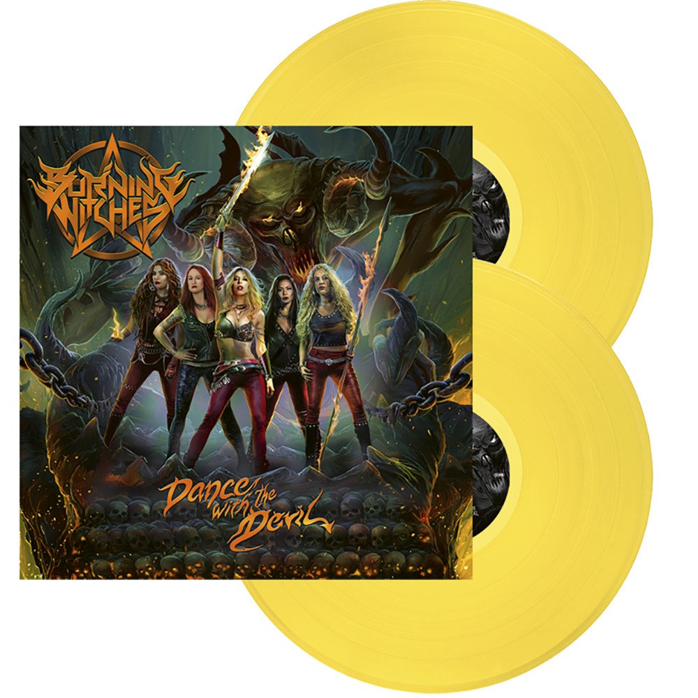 BURNING WITCHES / Dance with the Devil@iLP/YELLOW VINYL)