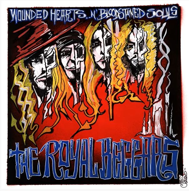 THE ROYAL BEGGARS / Wounded Hearts N Bloodstained Souls (digi)