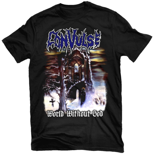 CONVULSE / World without God T-SHIRT (M)