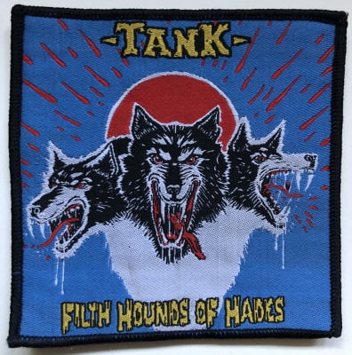 TANK / Filth Hounds of Hades Blue cover (SP)