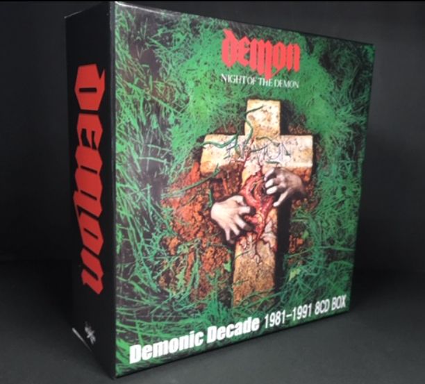 DEMON / Demonic Decade 8CD BOX@iՁEWPj TFʃoba