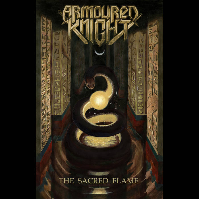 ARMOURED KNIGHT / The Sacred Flame + The Sacred Flame (チリHM 最高峰）(ステッカー付）