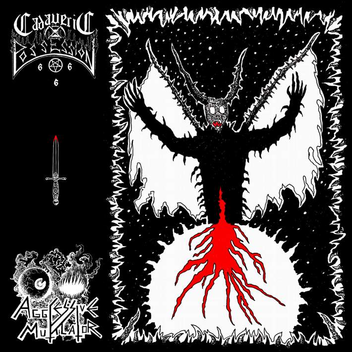 AGGRESSIVE MUTILATOR / CADAVERIC POSSESSION / split