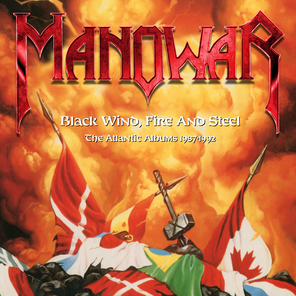 MANOWAR / Black Wind Fire and Steel - Atlantic Albums 1987-1992 (3CD Box)