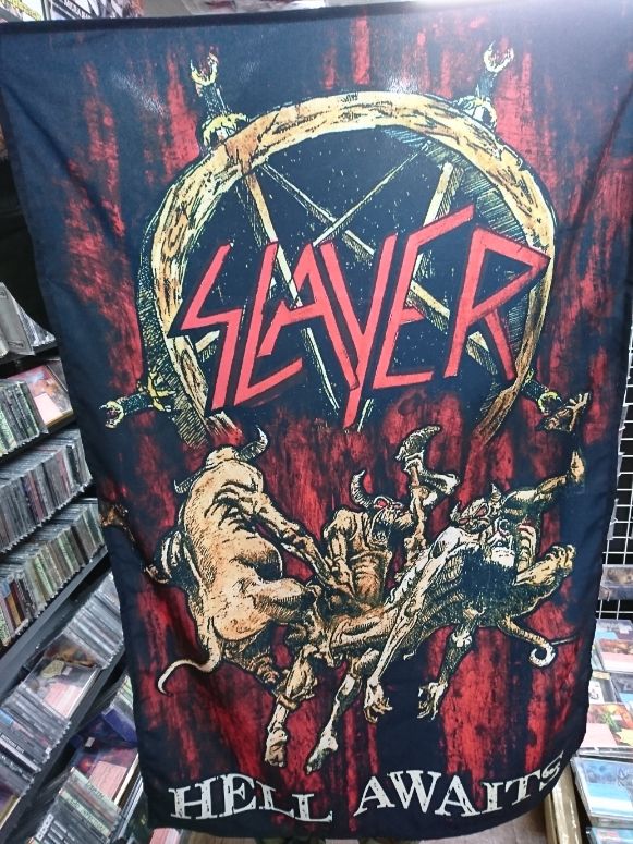SLAYER / Hell Awaits (FLAG)