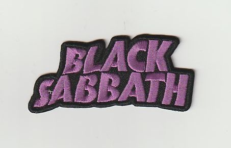 BLACK SABBATH / logo SHAPED (SP)