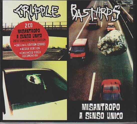 CRIPPLE BASTARDS / Misantropo a senso unico-20th Anniversary edition (2CD/digi)