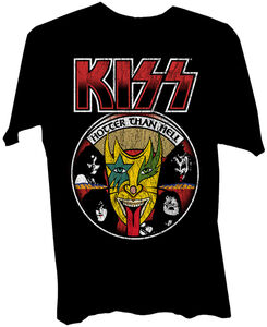 KISS / Hotter Than Hell Back cover T-SHIRT (S)