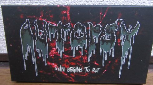 AUTOPSY / SKIN BEGINS TO ROT 3x TAPE BOX