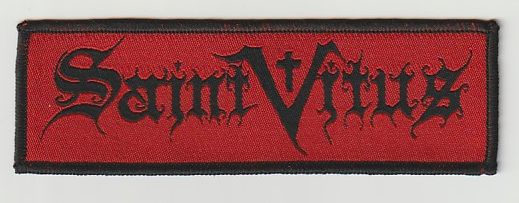 SAINT VITUS / Logo on red (SP)