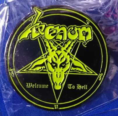 VENOM / Welcome to Hell METALPIN