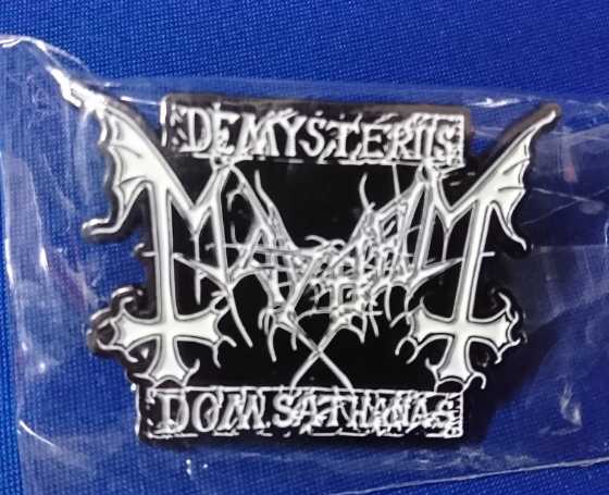 MAYHEM / De Mysteriis Dom Sathanas METALPIN